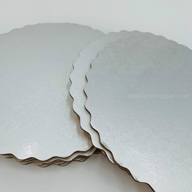 Silber Cake Boards 25cm Cake Board 10 Zoll Rund und Silber