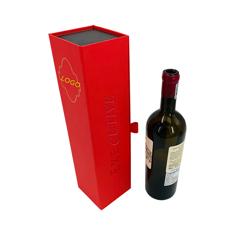 Red Wine Box Custom Made Colour Birthday Geschenkbox für Geschenke